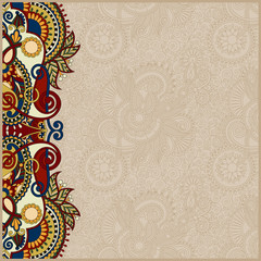 vintage floral background for your design