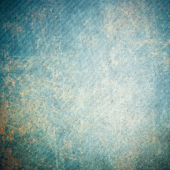 Blue rusty grunge background