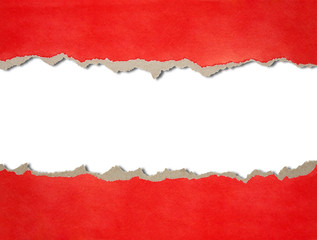 Background from a paper with the torn edges