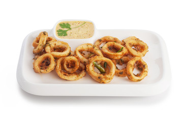 Crispy calamari