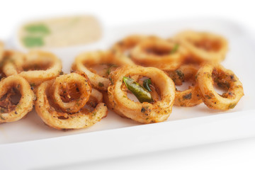 Crispy calamari