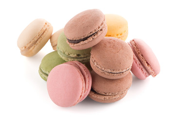 Colorful French Macarons