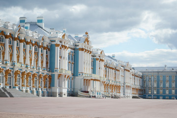 Catherine Palace in Tsarskoe Selo.
