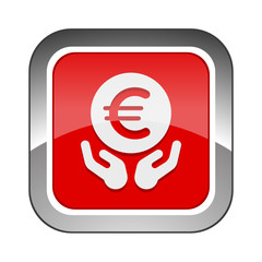 Chrome Square Button