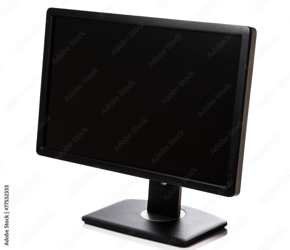 Wall mural widescreen monitor