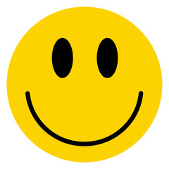 Smiley Button - 77534794