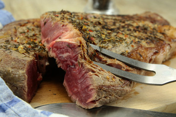 côte à l'os