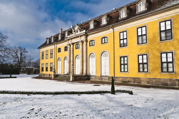 Fototapeta na wymiar Schloss Mosigkau Dessau