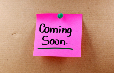 Coming Soon Concept
