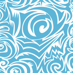 Seamless tribal background