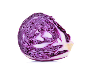 Obraz premium cabbage isolated over a white background