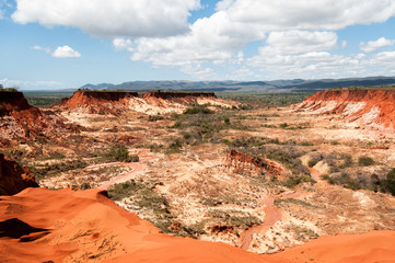 Fototapeta premium Red Tsingy