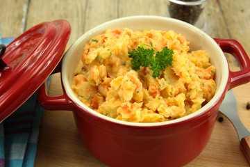 pur&eacute;e de carottes