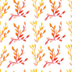 Seamless pattern watercolor