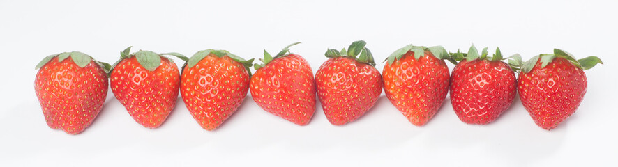 Strawberry isolated on white background