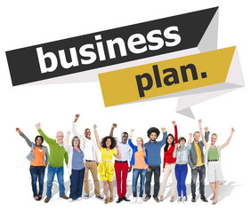 Business Plan Planning Strategy Meeting Conference Concept