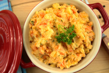purée de carottes