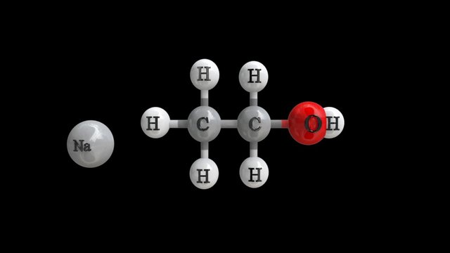 Reaction of sodium