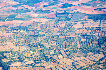 Mallorca landscape pattern