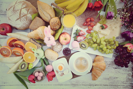 Osterbrunch - nostalgisch