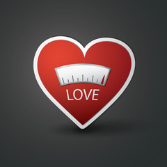 Love Meter - Heart Design Icon