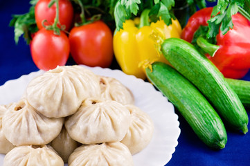 National Buryat (Mongolian) food