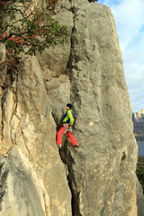 Fototapeta premium Climber.