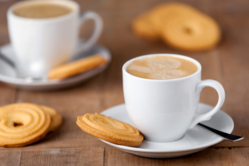 Kaffee und Kekse