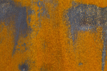 rusty metal surface, red texture, text background