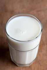 Milch im Glas