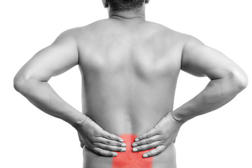 Fototapeta premium Back pain