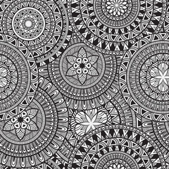 Vector Seamless Hand Drawn Doodle Pattern