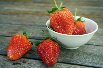 Strawberries in a Bowl