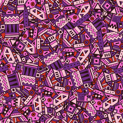 Ethnic seamless pattern vector illustration