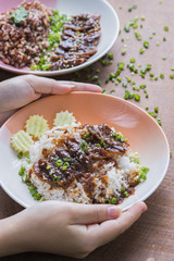 Asian food stylist