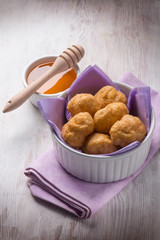 bignole typical italian carnival dessert