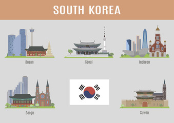 Cities in South Korea