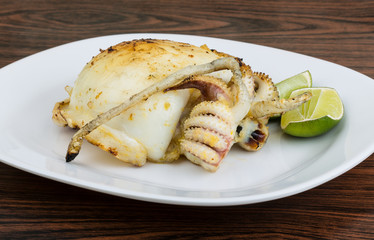 Grilled cuttlefish
