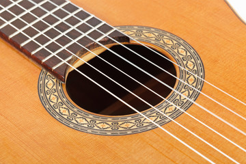 Obraz premium Classical acoustic guitar