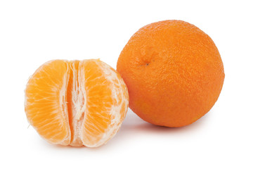 Ripe tangerine or mandarin fruit