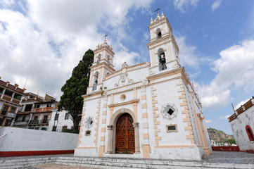 Fototapeta na wymiar Eglise de Guadalupe, San Cristobal de Las Casas, Mexique