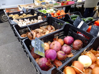 oignons & &eacute;chalottes