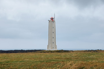Fototapeta na wymiar Lighthouse at Londrangar