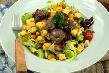 salade de gésiers confits