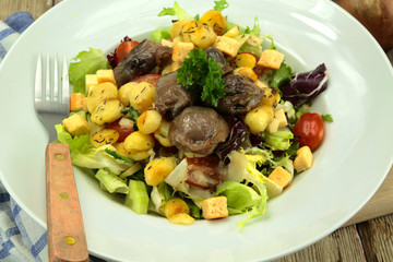 salade de gésiers confits