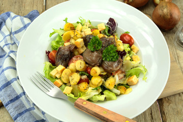 salade de gésiers confits