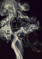 White smoke.