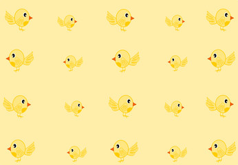 Little yellow bird wallpaper