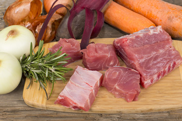 casserole with vegetables for fighting