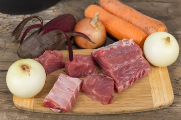 casserole with vegetables for fighting